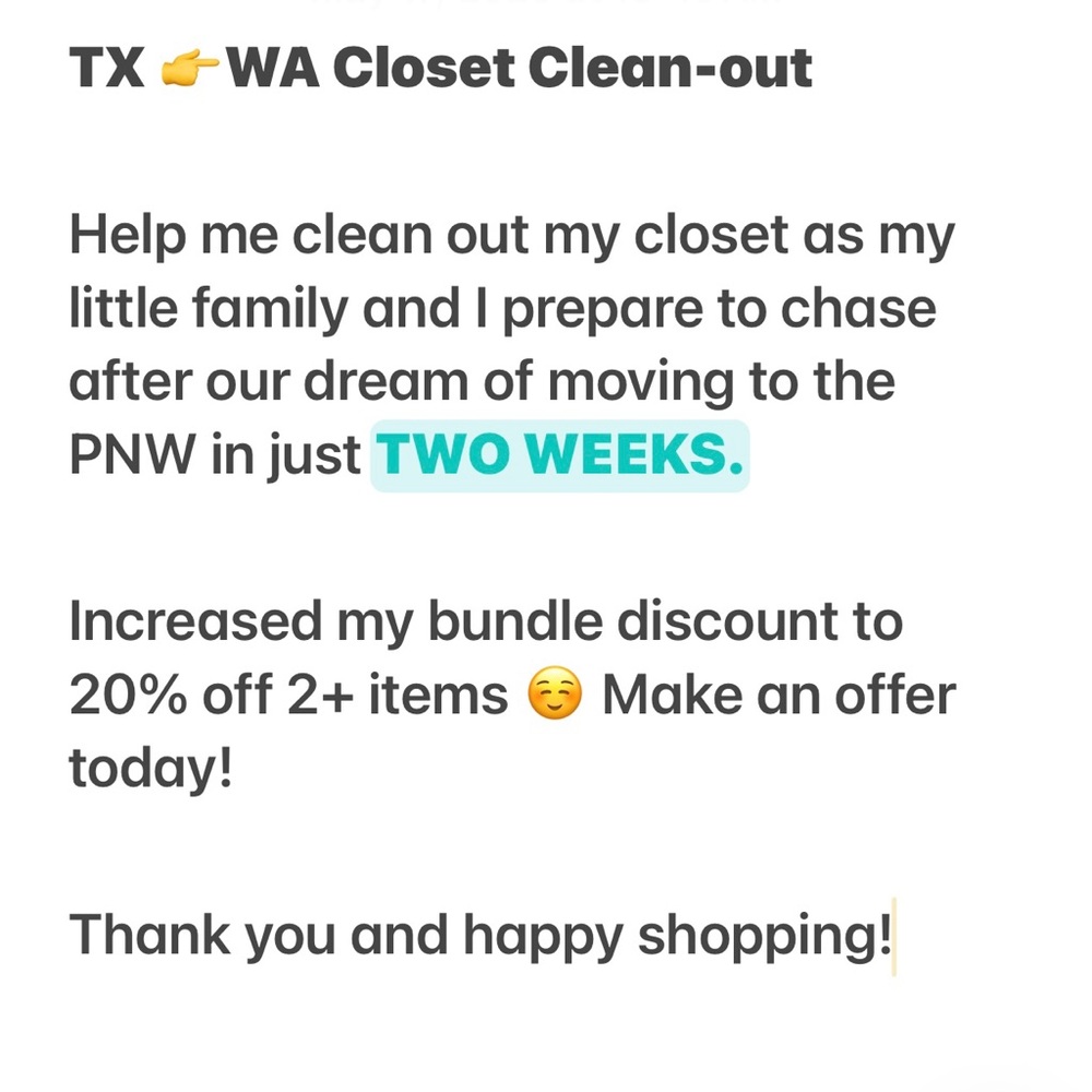 Make an offer!